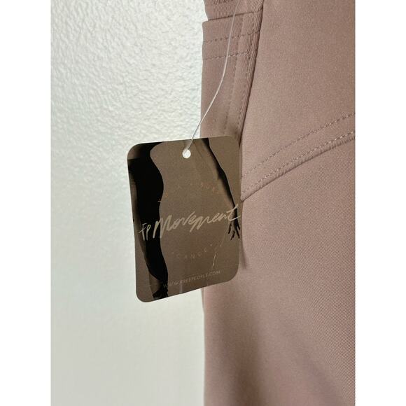 NEW Free People FP Movement Keep It Up High Rise Leggings - Whinter Rose Size XS - Picture 4 of 6